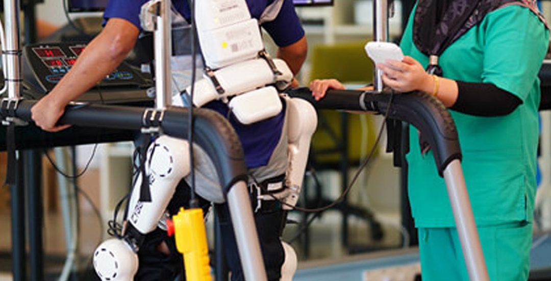 Rehabilitation using Cyberdyne Robotics with HAL