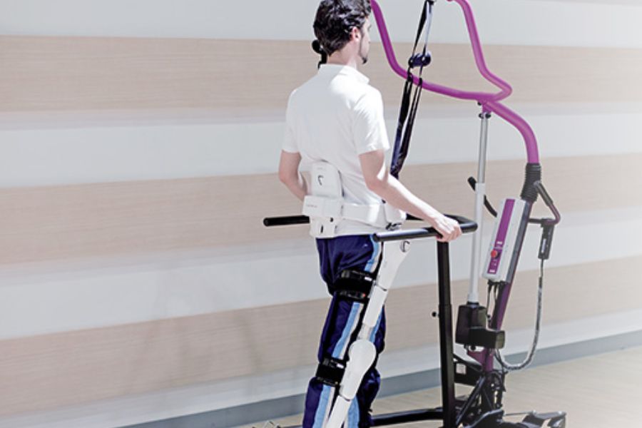 Paralysis Treatment Cured with the Exoskeleton HAL Therapy