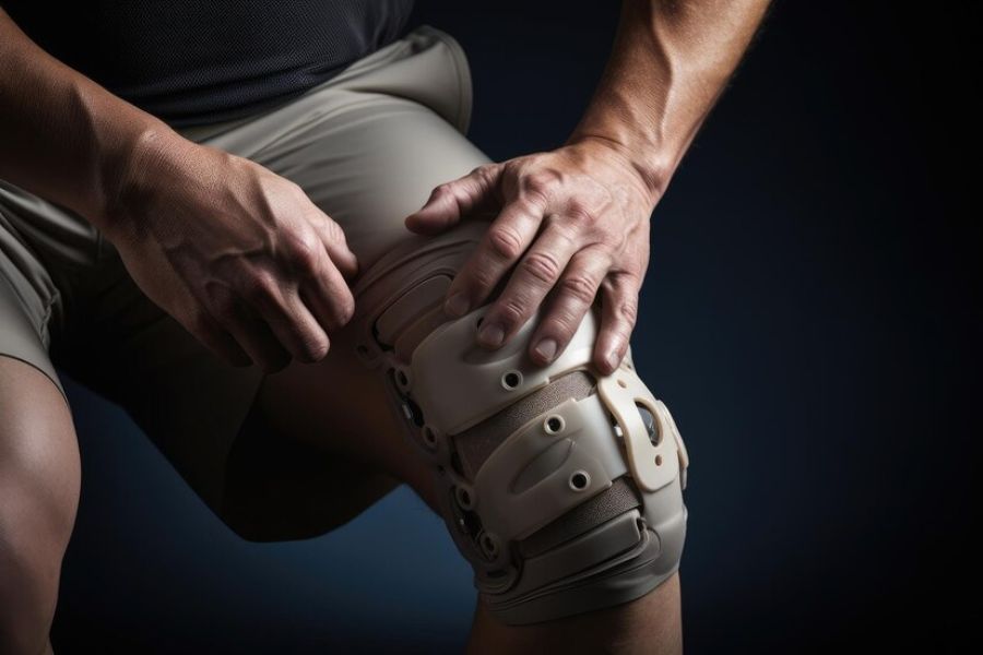 A Total Knee Replacement & rehabilitation